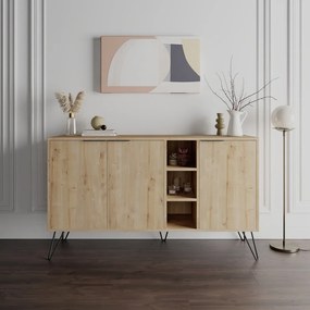 Clara komód, tölgy, 142 cm