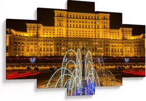 Kép - A Parlament palotája, Bukarest, Románia (150x105 cm)