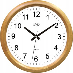 Jól Olvasható Fa Csendes Falióra 34 cm NS801