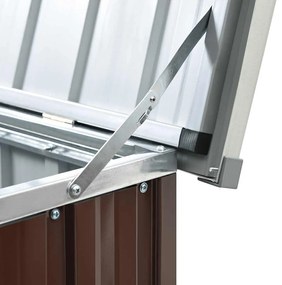 barna kerti tárolóláda 171 x 99 x 93 cm