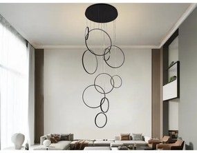 LED dimmelhető csillár zsinóron LED/290W/230V 3000-6500K + távirányítás