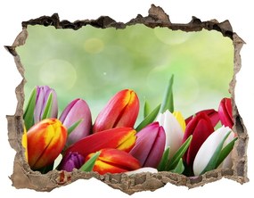 3d-s lyukat fali matrica Színes tulipán nd-k-69344290