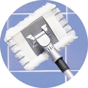 Fürdőszobai mop PROFI, a padlók és a csempék tisztításához + két mosófej