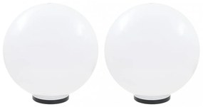 2 db LED gömblámpa 50 cm PMMA