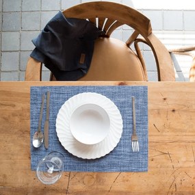 Kék tányéralátét, 45 x 33 cm - Tiseco Home Studio