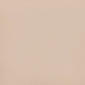 cappuccino színű műbőr rugós ágykeret 90 x 190 cm