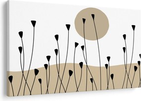 Kép - Grafikus rét N⁰2 (90x60 cm)