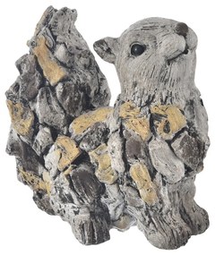 InDecor Kerámia mókus Ebi, 30 x 17 x 29 cm