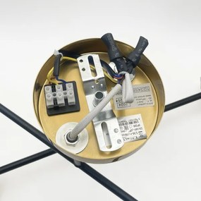 Brilagi - Felületre szerelt mennyezeti csillár MALIVA 4xE14/15W/230V arany