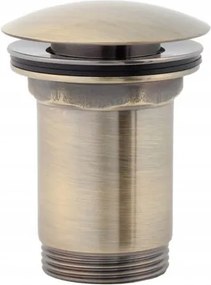 Omnires kattanó dugó mosdó csaptelep A706BR barna ant