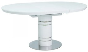 Stratos bővíthető étkezőasztal fehér 120-160cm