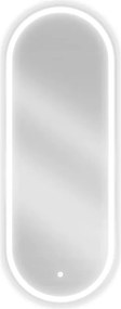 Mexen Bono megvilágított fürdőszobai tükör 45 x 120 cm, LED 6000K, páramentesítő - 9816-045-120-611-00