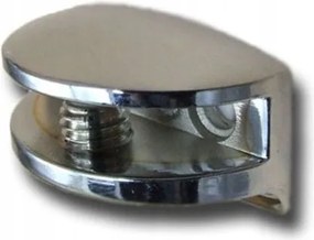 Üvegpolc tartó 10 mm 4944 Króm Irwar