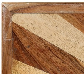 tömör mangófa dohányzóasztal 90 x 55 x 36 cm