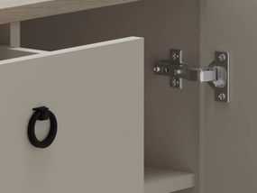 Komód Demandaron 3 (taupe + silverjack tölgy) . 1116809