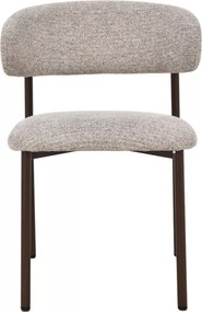 Elton II étkezőszék bézs/dió