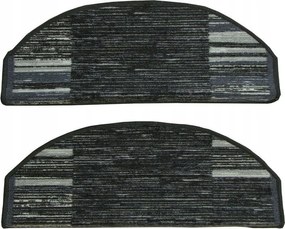 Csúszásgátló Szürke Grafit Szőnyeg Rátétek Fa Lépcsőkhöz