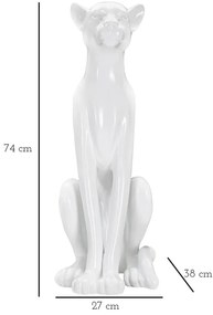 Poligyanta szobor 74 cm Leopard – Mauro Ferretti