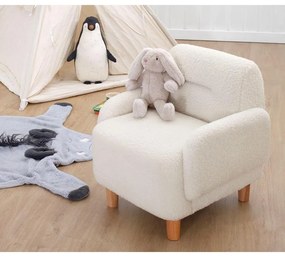 Gyerek ülőke Cobie Teddy - White