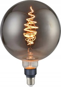 Nordlux Led izzó Globe E27 8.5W G200 füstölt, fényerőszabályozható, dizájnos