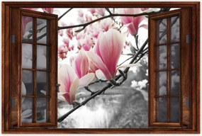 Poszterek 90x60 Magnólia Virágok