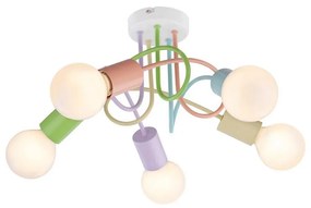 Rabalux 6340 - Csillár LINETT 5xE27/40W/230V