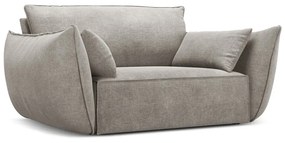 Világosszürke fotel Vanda – Mazzini Sofas