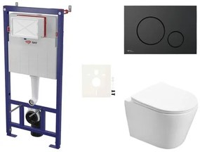 Fali WC szett SAT előtétfalas szereléshez + SAT Infinitio WC SIKOSSIN68K