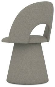 Szürke kárpitozott étkezőfotel Kalo – Makamii