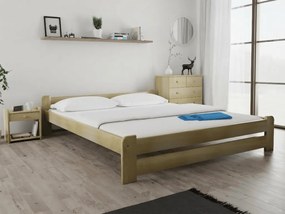 Emily ágy 120 x 200 cm, fenyőfa Ágyrács: Ágyrács nélkül, Matrac: Deluxe 10 cm matrac