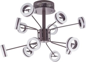 ITALUX AX16002-12A-COFFE COFFEE Mennyezeti Csillár Barna LED IP20