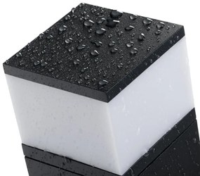 Kanlux 38763-Kültéri lámpa 2 aljzattal DASTEN 1xG9/11W/230V 30 cm IP44 antracit