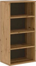 vidaXL oldalsó szekrény ODDA 40x24x79 cm tömörfa fenyőfa