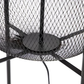 Modern fekete állólámpa - Bliss Mesh