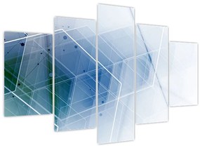 Kép - Geometriai formák (150x105 cm)