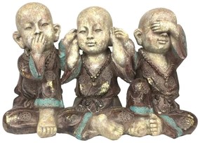 Szobrok, figurák Signes Grimalt Buddhas 3 Egység