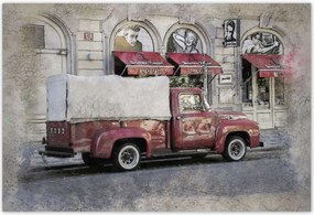 Poszterek 200x135 Piros PickUp from Usa