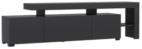 Design TV asztal Calissa 192 cm antracit