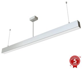 APLED - LED Csillár zsinóron LOOK LED/46W/230V 4000K 120 cm ezüst