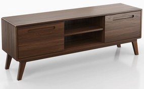AMI nábytek Beskid bükk fa TV szekrény, dió, szélesség 155 cm