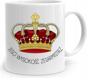 Őfelsége Óramester Ajándék Bögre fényképes nyomtatással