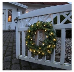 Eglo 410939 - LED Karácsonyi kültéri koszorú CALGARY 30xLED/0,064W/3,4/3V IP44