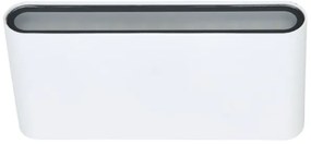 Ecolite ZFP12-BI - LED Kültéri fali lámpa BRICK 2xLED/6W/230V IP65 fehér