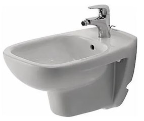 Duravit 22571500002 - Falra szerelhető bidé D-CODE kerámia/fényes fehér