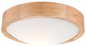 Lamkur Mennyezeti lámpa OAK SLIM 1xE27/60W/230V tölgy ø 27 cm LA40790