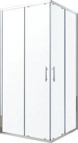 Soul 100x100 cm szögletes zuhanykabin tálca nélkül