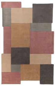 Collage gyapjú szőnyeg, 200 x 290 cm - Flair Rugs