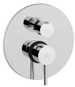 Paffoni - LIGHT falba építhető zuhanycsaptelep, fényes króm