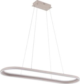 LED csillár kábelen CASHMERE LED/80W/230V 30x100 cm bézs