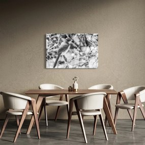 Kép - Kék madár télen (90x60 cm)